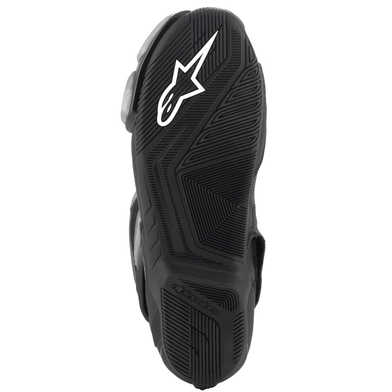 Stivali moto Alpinestars SMX-6 3 nero-argento-rosso