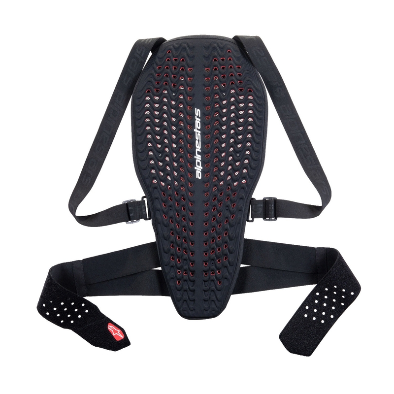 Protettore colonna vertebrale Alpinestars Nucleon Plasma nero-bianco-rosso