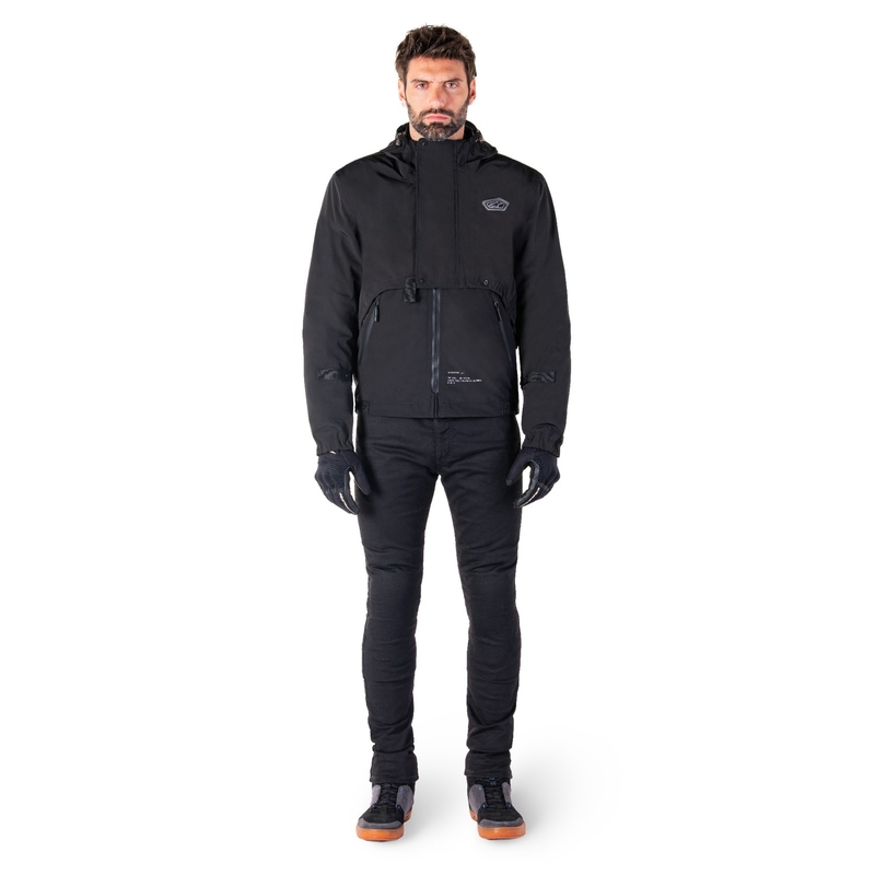Giacca moto Alpinestars Mootant Waterproof Parka nera