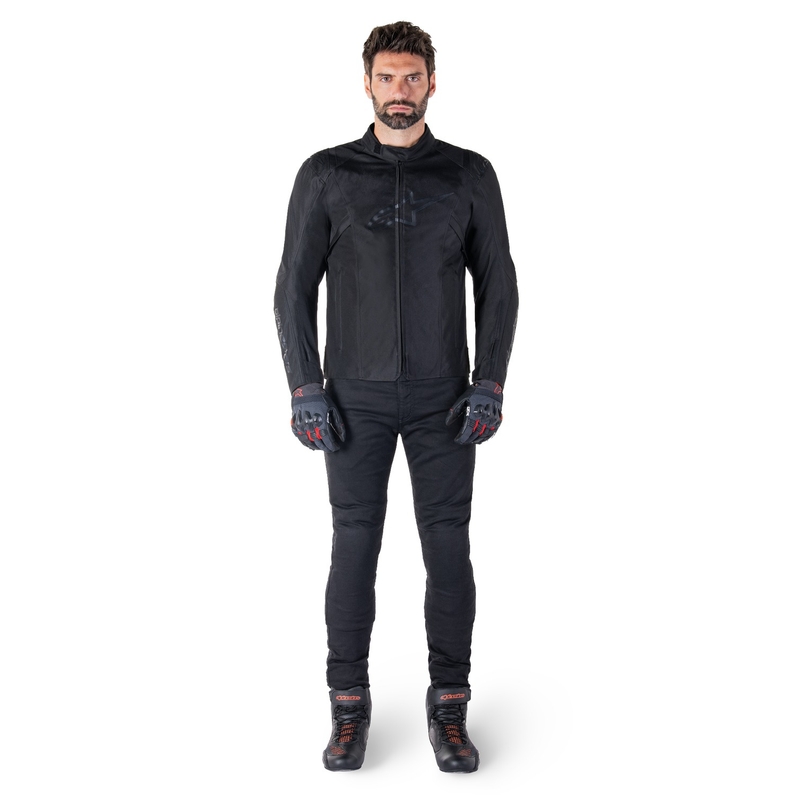 Giacca moto impermeabile Alpinestars T-SPS 2 nero-nero
