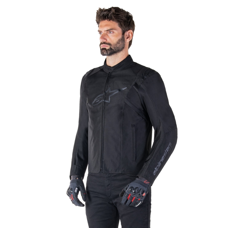 Giacca moto impermeabile Alpinestars T-SPS 2 nero-nero