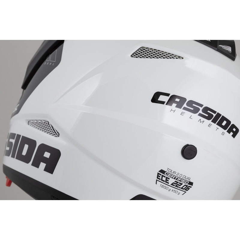 Casco enduro Cassida Tour 2.0 Dual sabbia-nero opaco