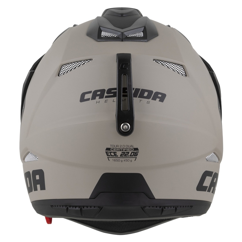 Casco enduro Cassida Tour 2.0 Dual sabbia-nero opaco
