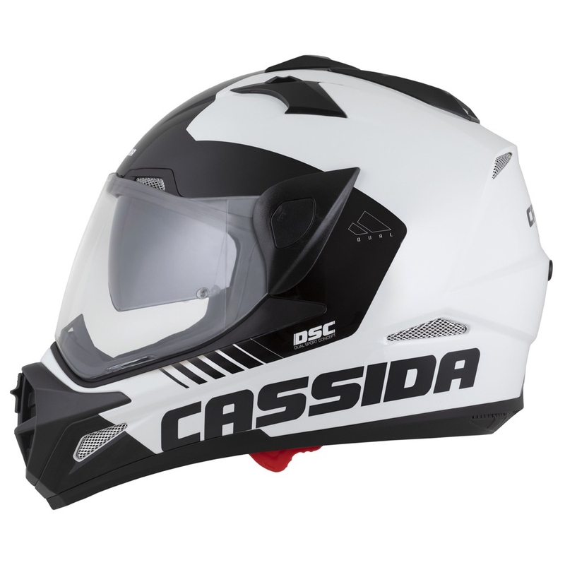 Casco enduro Cassida Tour 2.0 Dual sabbia-nero opaco
