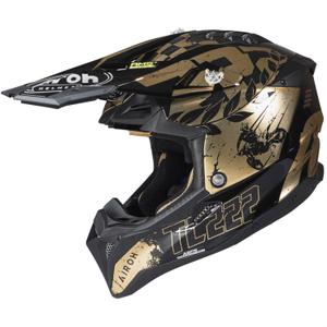 Casco motocross Airoh Aviator 3.0 &quot;TC 222 THE LEGEND&quot; nero-oro