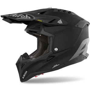 Casco motocross Airoh Aviator 3.0 Carbon nero opaco