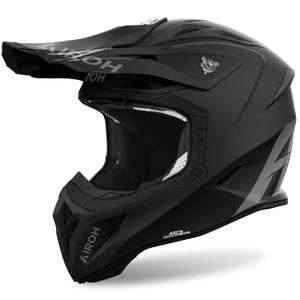 Casco motocross Airoh Aviator ACE 2 Colore nero opaco