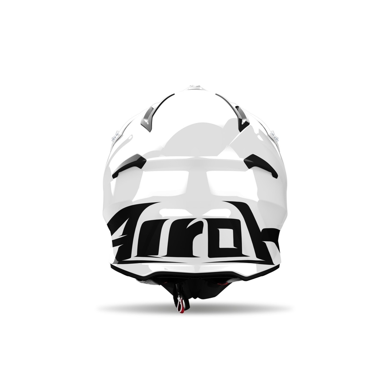 Casco motocross Airoh Aviator ACE 2 Colore bianco lucido