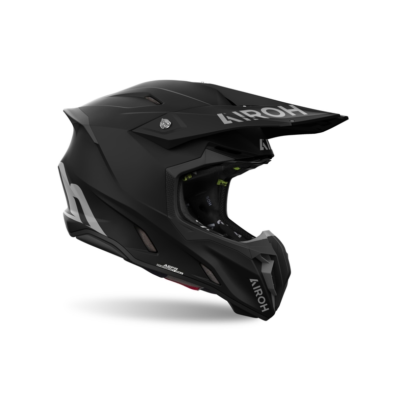Casco motocross Airoh Twist 3 Colore nero opaco