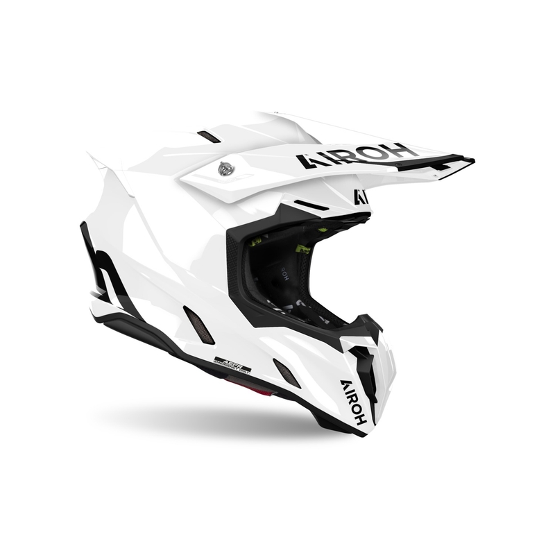 Casco da motocross Airoh Twist 3 Color bianco lucido