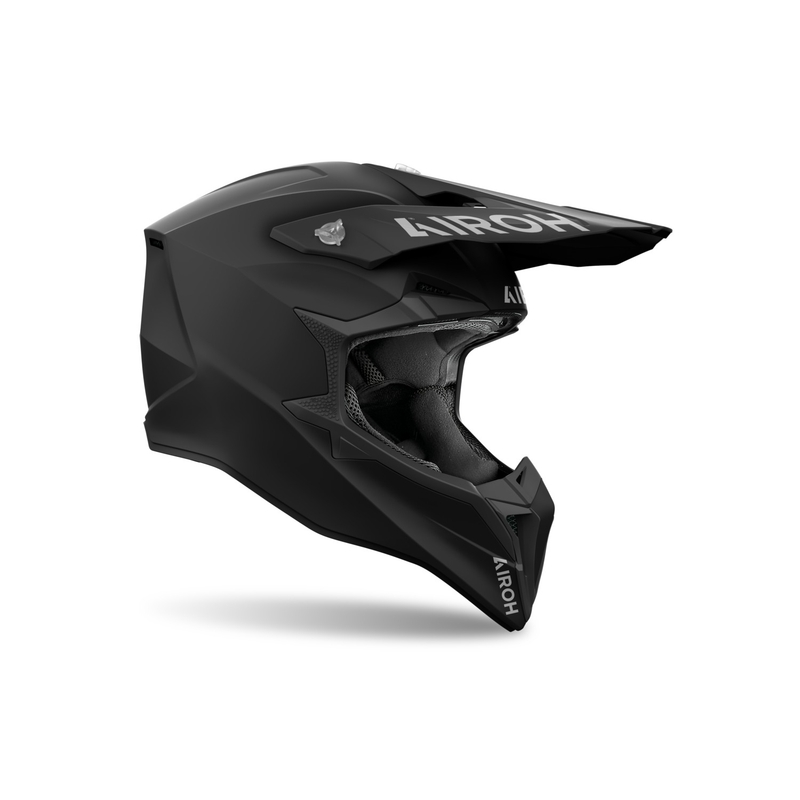 Casco motocross Airoh Wraaap Colore nero opaco