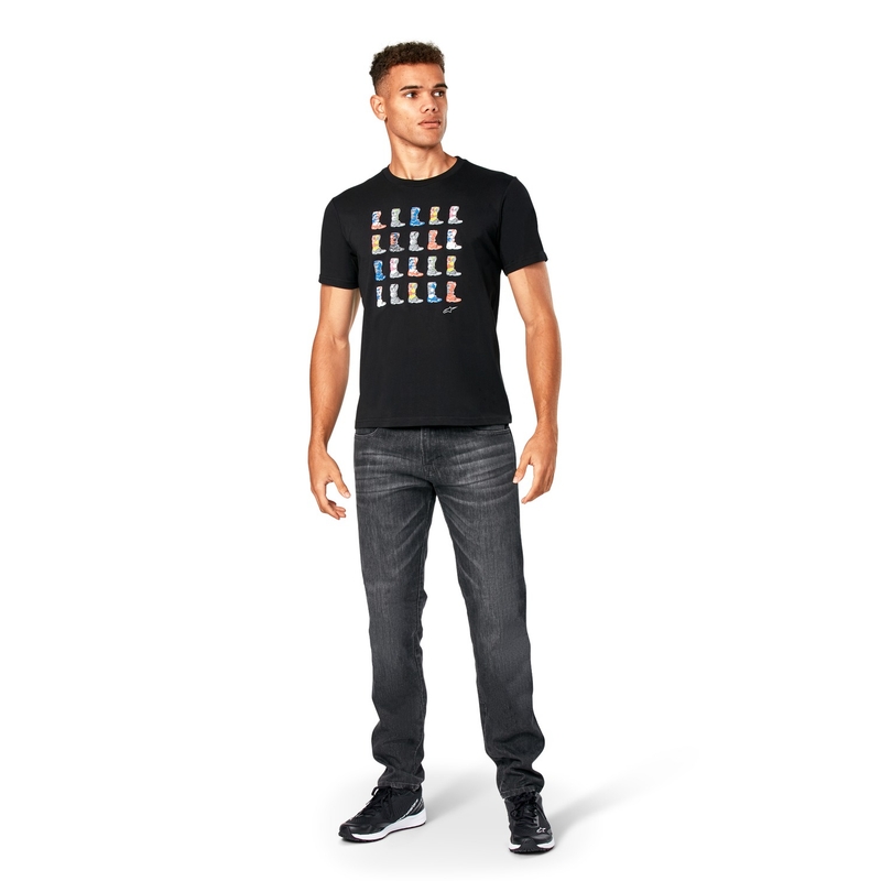 Maglietta Alpinestars Many CSF nera