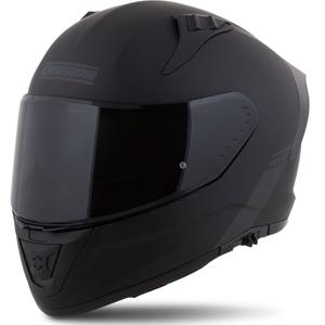 Casco moto integrale Cassida Aero nero-grigio opaco
