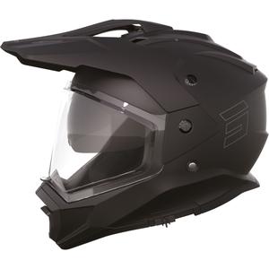 Casco enduro Shot Trek Max Vision Solid nero opaco