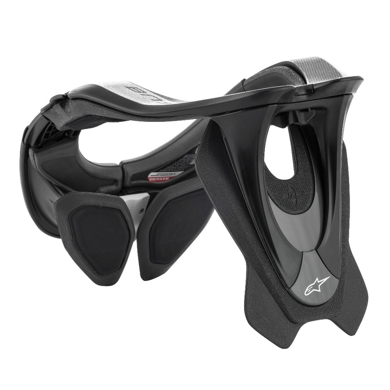Alpinestars BNS Tech-2 protezione del rachide cervicale nero-grigio