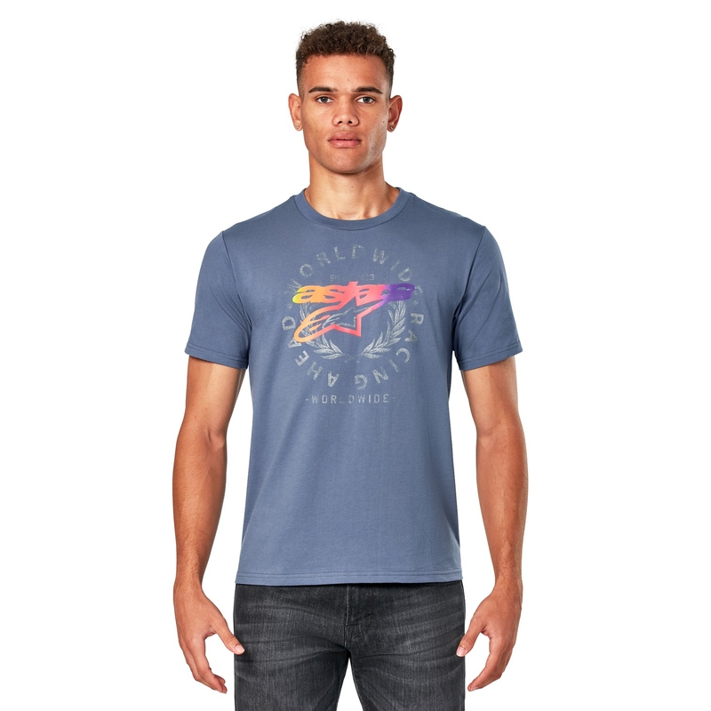 Maglietta Alpinestars Overlay CSF di colore blu