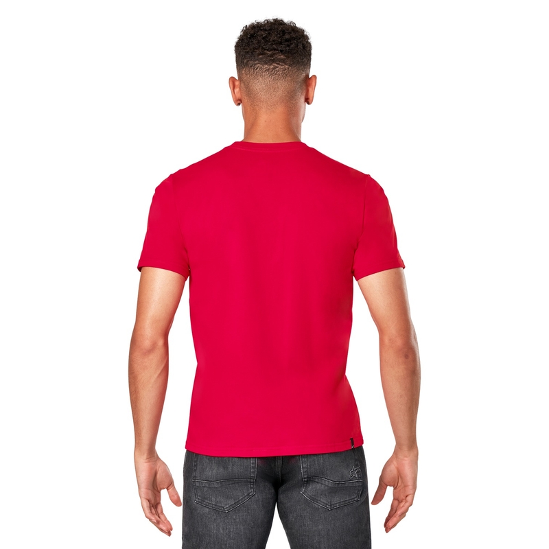 T-shirt Alpinestars Profilo CSF rossa
