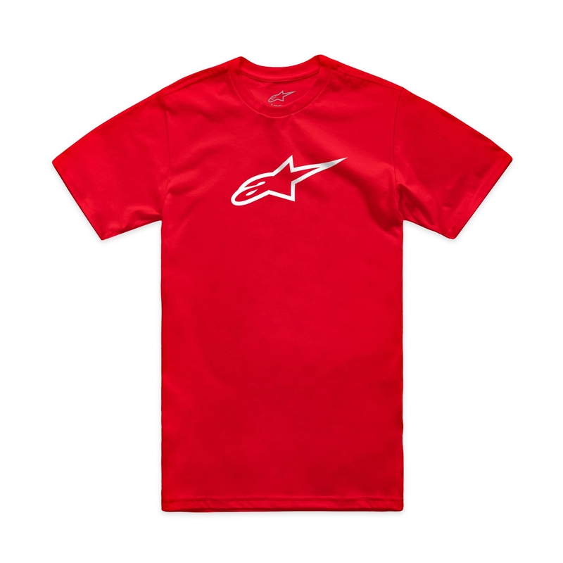 Maglietta Alpinestars Ageless 2.0 CSF rossa-bianca