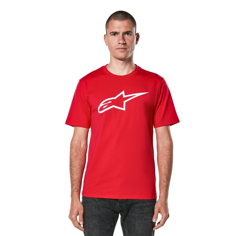 Maglietta Alpinestars Ageless 2.0 CSF rossa-bianca