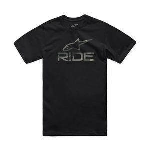 Maglietta Alpinestars Ride 4.0 Camo CSF nera
