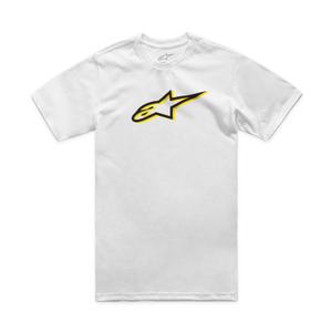 T-shirt Alpinestars Ageless Shadow CSF bianco-nera