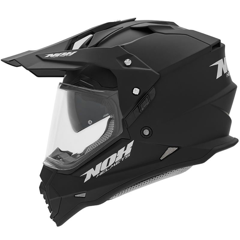 Casco da enduro NOX N312 nero opaco