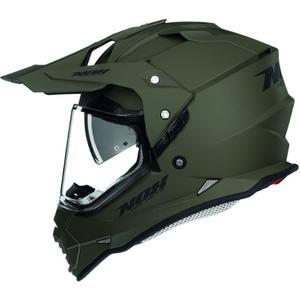 Casco da enduro NOX N312 verde opaco