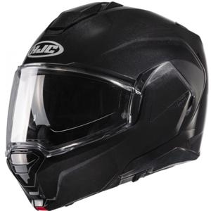 Casco da moto pieghevole HJC I100 Nero solido in metallo