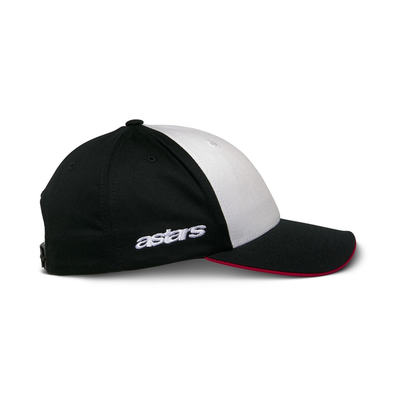 Alpinestars Sessionized Snapback Cap bianco-nero-rosso