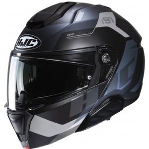 Casco ribaltabile HJC i91 Carst MC5SF nero e blu