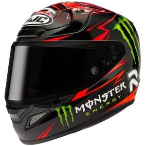 Casco integrale HJC RPHA 12 Quartararo Replica MC1 nero