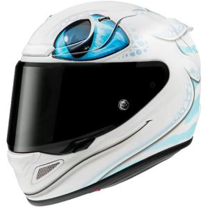 Casco integrale HJC RPHA 12 Light Fury Universal bianco-blu