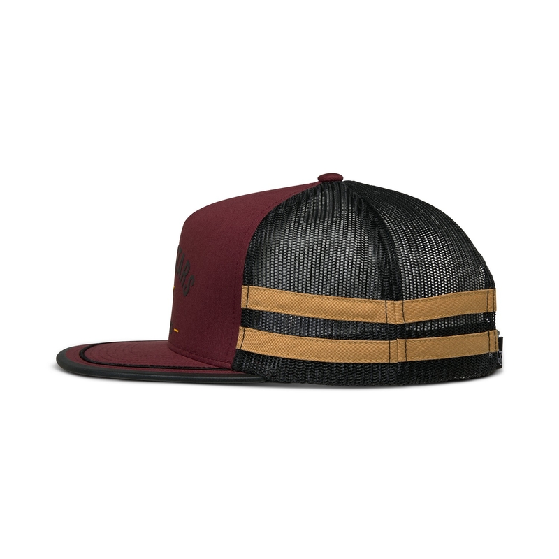 Alpinestars Backline Trucker Cap rosso mattone-nero-oro