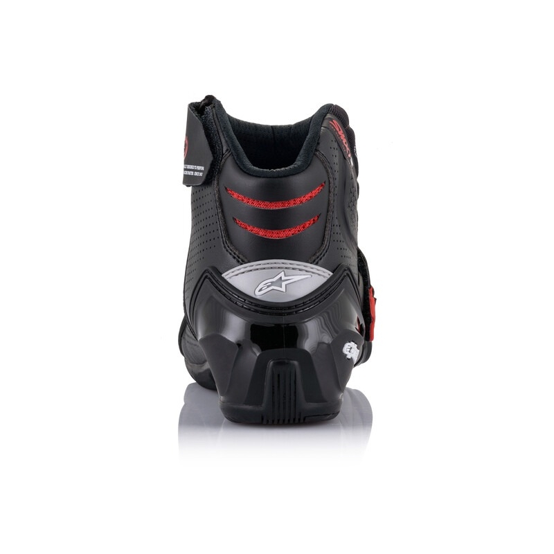 Stivali moto Alpinestars SMX-1 R Vented nero-rosso