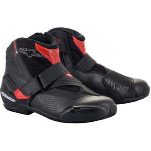 Stivali moto Alpinestars SMX-1 R Vented nero-rosso