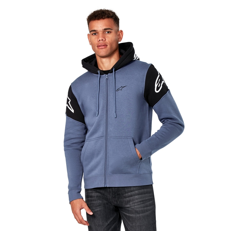 Felpa Alpinestars Velocity blu-nera