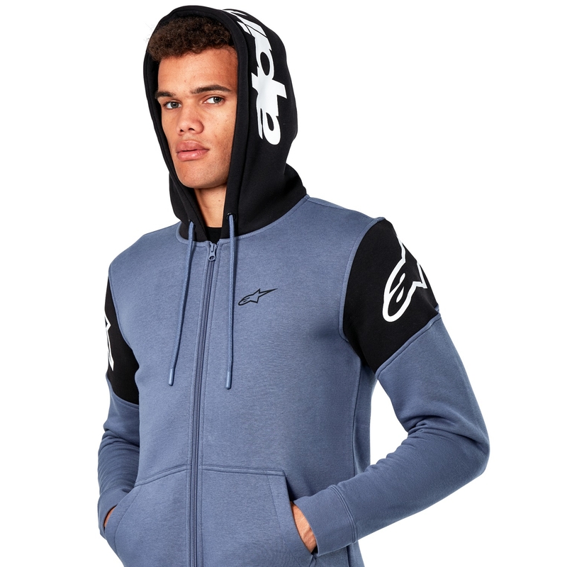 Felpa Alpinestars Velocity blu-nera