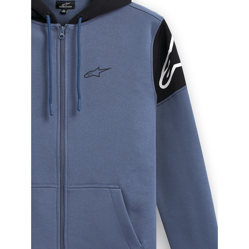 Felpa Alpinestars Velocity blu-nera