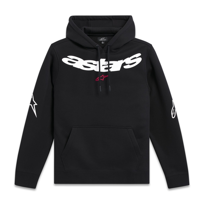 Felpa con cappuccio Alpinestars Elliptic nera
