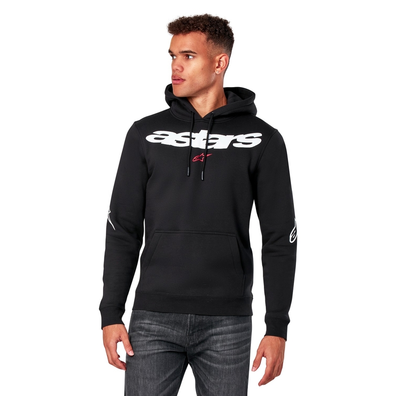 Felpa con cappuccio Alpinestars Elliptic nera