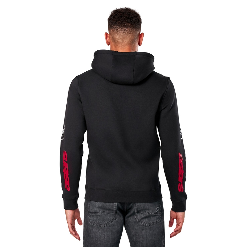 Felpa con cappuccio Alpinestars Elliptic nera