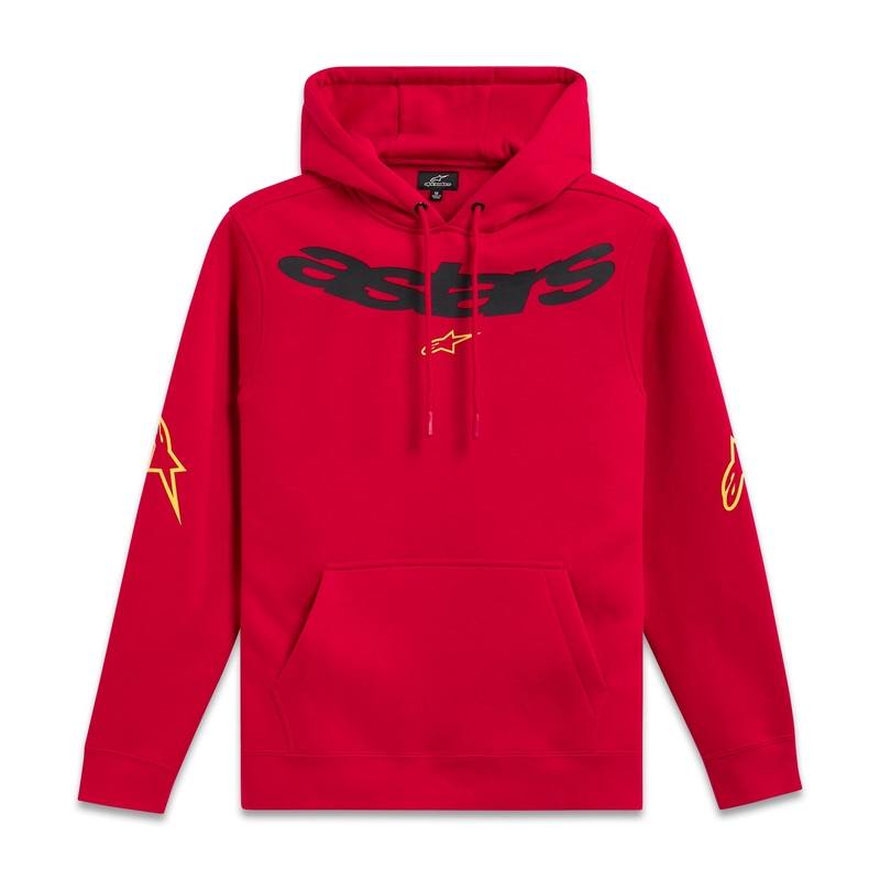 Felpa Alpinestars Elliptic rossa