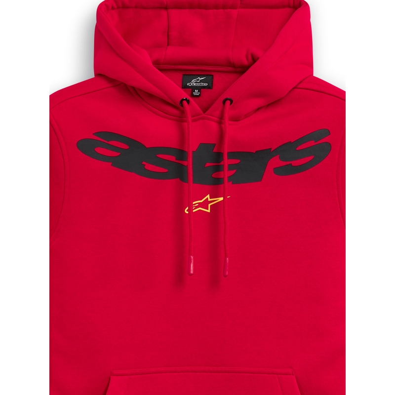 Felpa Alpinestars Elliptic rossa
