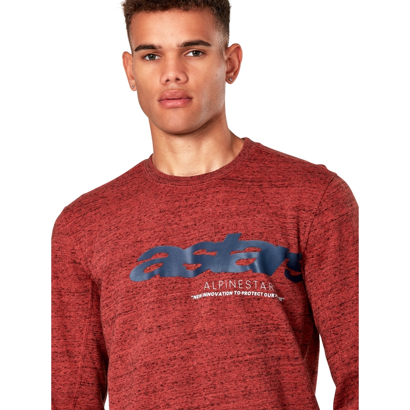Pile Alpinestars Episode Crew rosso scuro