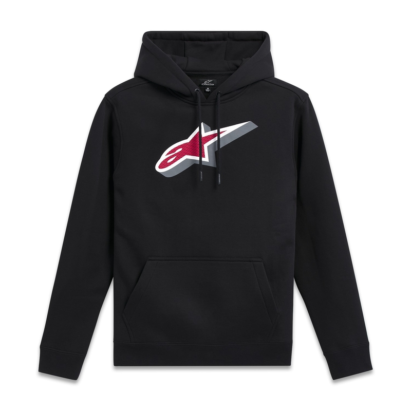 Felpa con cappuccio Alpinestars Quickness nera