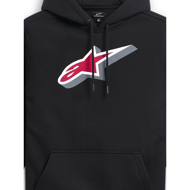 Felpa con cappuccio Alpinestars Quickness nera