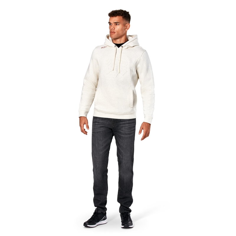 Felpa Alpinestars Substratus grigio chiaro