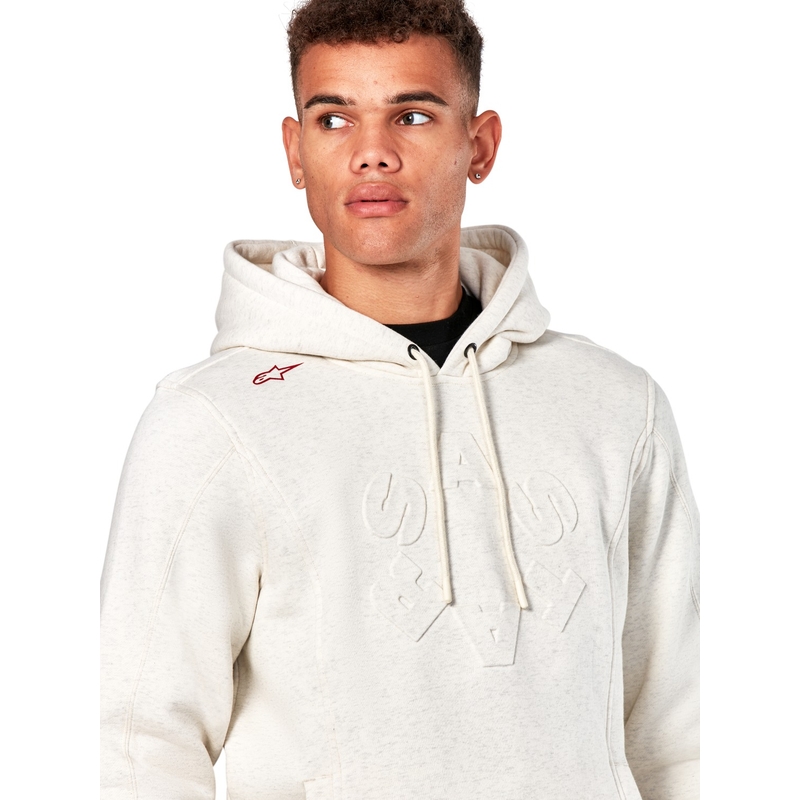 Felpa Alpinestars Substratus grigio chiaro