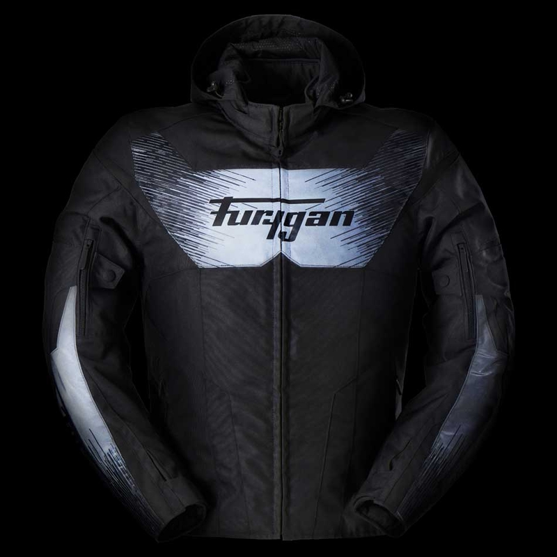 Giacca da motociclista Furygan Shard HV nera