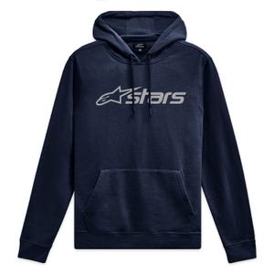 Felpa con cappuccio Alpinestars Blaze 3 blu-grigia